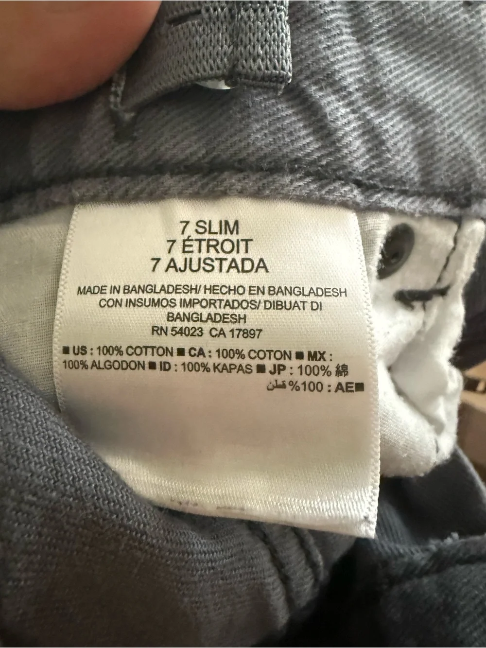 Old Navy Boys Gray Straight Jeans - Slim Fit